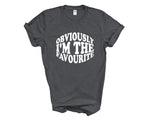 Load image into Gallery viewer, Obviously I'm The Favourite T-Shirt Adult Novelty Tshirt