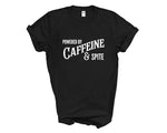 Load image into Gallery viewer, Powered By Caffeine & Spite Adult Unisex T-Shirt