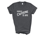 Load image into Gallery viewer, Powered By Caffeine & Spite Adult Unisex T-Shirt