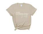 Load image into Gallery viewer, Here Comes The Bride - Here Comes The Party Hen Party T shirts 2