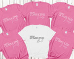 Load image into Gallery viewer, Here Comes The Bride - Here Comes The Party Hen Party T shirts 4