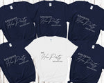 Load image into Gallery viewer, Personalised Hen Party T shirts 3