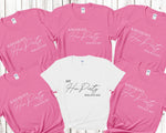 Load image into Gallery viewer, Personalised Hen Party T shirts 5