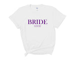 Load image into Gallery viewer, Personalised Bride BRIDE TRIBE Hen Party T-Shirts 1
