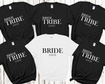 Load image into Gallery viewer, Personalised Bride BRIDE TRIBE Hen Party T-Shirts 5