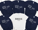 Load image into Gallery viewer, Personalised Hen Party T shirts BRIDE SQUAD 2