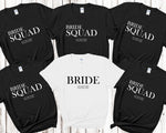 Load image into Gallery viewer, Personalised Hen Party T shirts BRIDE SQUAD 3