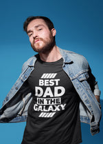 Load image into Gallery viewer, Best Dad In The Galaxy Mens Tshirt