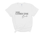 Load image into Gallery viewer, Here Comes The Bride - Here Comes The Party Hen Party T shirts 5