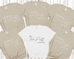 Load image into Gallery viewer, Personalised Hen Party T shirts 1