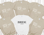 Load image into Gallery viewer, Personalised Hen Party T shirts BRIDE SQUAD 4