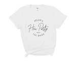 Load image into Gallery viewer, Personalised Hen Party BRIDE SQUAD T shirts Navy