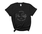 Load image into Gallery viewer, Personalised Hen Party BRIDE SQUAD T shirts Black