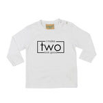 Load image into Gallery viewer, I Make Two Look Good 2nd Birthday LONG SLEEVE Kids T-Shirt