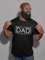 Load image into Gallery viewer, Dad - The Man The Myth The Legend Crew Neck T-Shirt