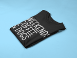 Load image into Gallery viewer, Weekends Coffee & Dogs - Mens/Adults T-shirt