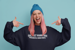 Load image into Gallery viewer, Girls Just Wanna Have Fundamental Human Rights Unisex Adult Sweatshirt D2