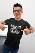 Load image into Gallery viewer, The Potato Has Left The Couch Mens T-shirt