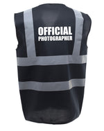 Load image into Gallery viewer, Official Photographer Enhanced Visibility Vest
