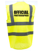 Load image into Gallery viewer, Official Photographer Enhanced Visibility Vest