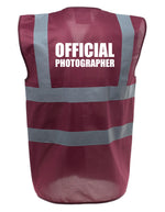 Load image into Gallery viewer, Official Photographer Enhanced Visibility Vest