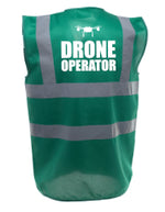 Load image into Gallery viewer, Drone Operator Enhanced Visibility Vest