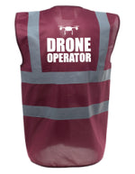 Load image into Gallery viewer, Drone Operator Enhanced Visibility Vest