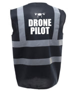 Load image into Gallery viewer, Drone Pilot Enhanced Visibility Vest