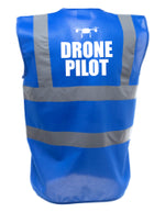 Load image into Gallery viewer, Drone Pilot Enhanced Visibility Vest