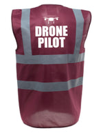 Load image into Gallery viewer, Drone Pilot Enhanced Visibility Vest