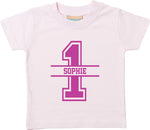 Load image into Gallery viewer, 1st Birthday Personalised Kids T-Shirt