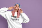 Load image into Gallery viewer, Women Belong In All Places Where Decisions Are Being Made Adult Unisex Crew Neck Sweatshirt