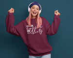 Load image into Gallery viewer, I Run On Coffee And Anxiety Adult Unisex Crew Neck Sweatshirt