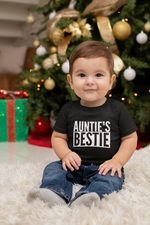 Load image into Gallery viewer, Auntie's Bestie Baby Toddler Funny T-Shirt