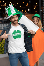 Load image into Gallery viewer, 0% Irish 100% Drunk Mens/Adult T-Shirt - Red Leader Clothing