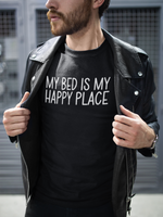 Load image into Gallery viewer, My Bed Is My Happy Place Mens/Adults T-shirt