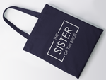 Load image into Gallery viewer, Bridal Party Bride Squad Tote Bag NAVY Hen Party Bachelorette