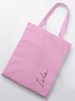 Load image into Gallery viewer, Personalised Name Cotton Tote Bag