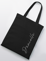 Load image into Gallery viewer, Personalised Name Cotton Tote Bag