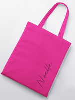 Load image into Gallery viewer, Personalised Name Cotton Tote Bag