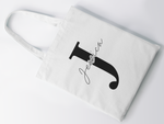 Load image into Gallery viewer, Personalised Initial Name Alphabet Letter Tote Bag