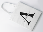 Load image into Gallery viewer, Personalised Initial Name Alphabet Letter Tote Bag