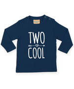 Load image into Gallery viewer, Two Cool 2nd Birthday LONG SLEEVE Kids T-Shirt