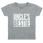 Load image into Gallery viewer, Uncle's Bestie Baby Toddler Funny T-Shirt