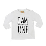 Load image into Gallery viewer, I Am One – 1st Birthday Long Sleeve T-Shirt