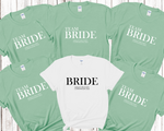 Load image into Gallery viewer, Personalised Bride Team Bride Hen Party T-Shirts D8