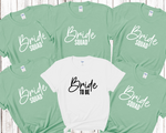 Load image into Gallery viewer, Bride Squad Bride Hen Party T-shirts D9