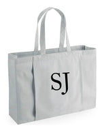 Load image into Gallery viewer, Personalised Monogram Cotton Canvas Yoga Bag