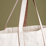 Load image into Gallery viewer, Personalised Initial Tote Bag Embroidered Canvas Work Travel Bag Gym Courtside
