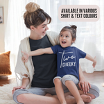 Load image into Gallery viewer, Two Cheeky Unisex Kids T-shirt Birthday
